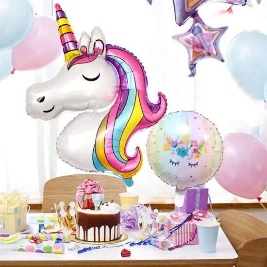 Unicorn Helium Balloon by Gifthubmart