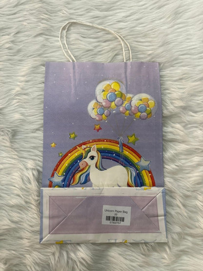 Unicorn Paper Bag by Gifthubmart