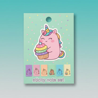 Unicorn Sticky Note by Gift Hub Mart