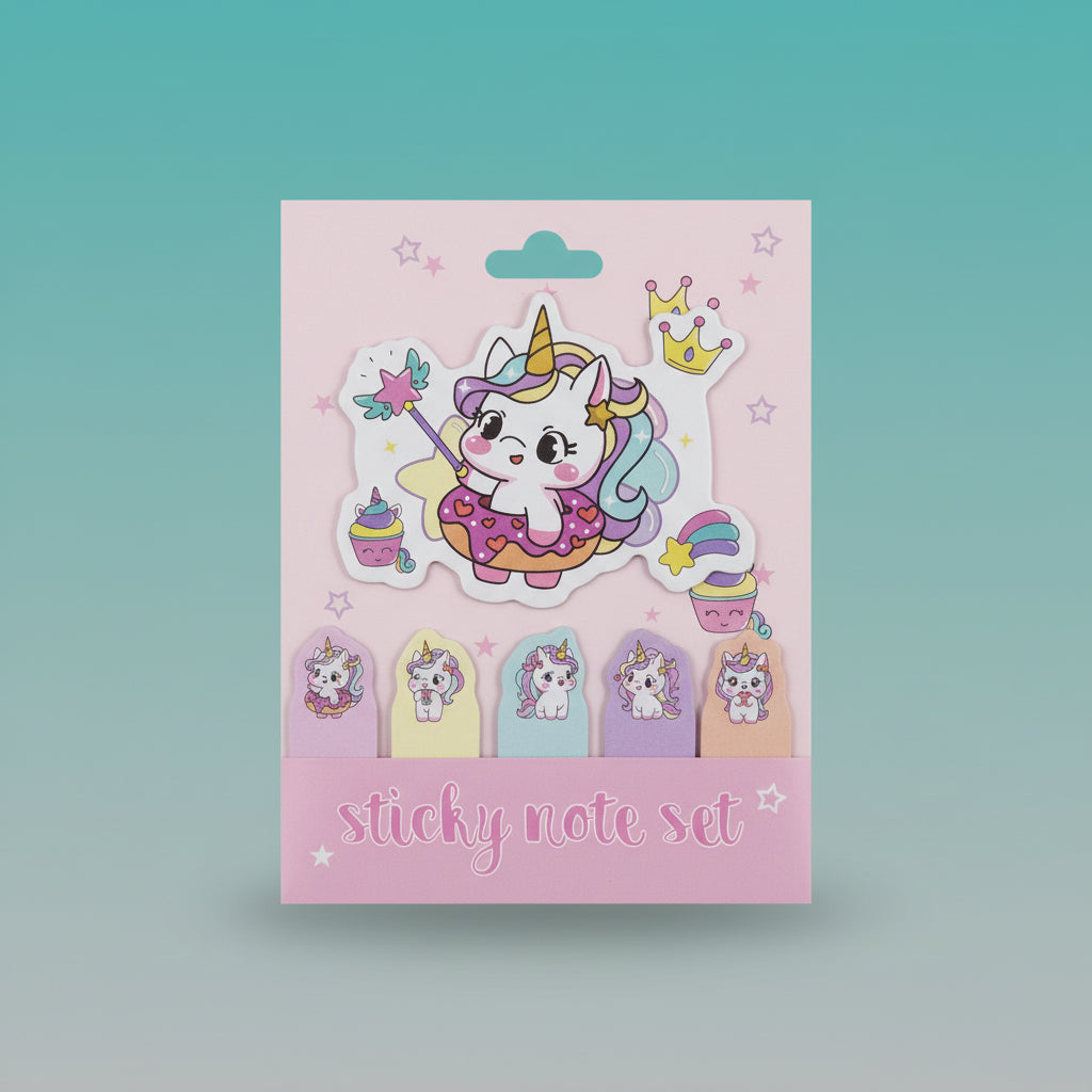 Unicorn Sticky Note by Gift Hub Mart