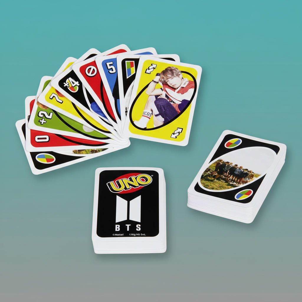 UNO BTS Card Game by Gifthubmart