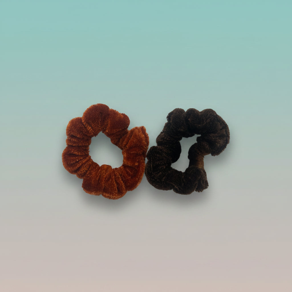 Velvet Scrunchies by Gift Hub Mart