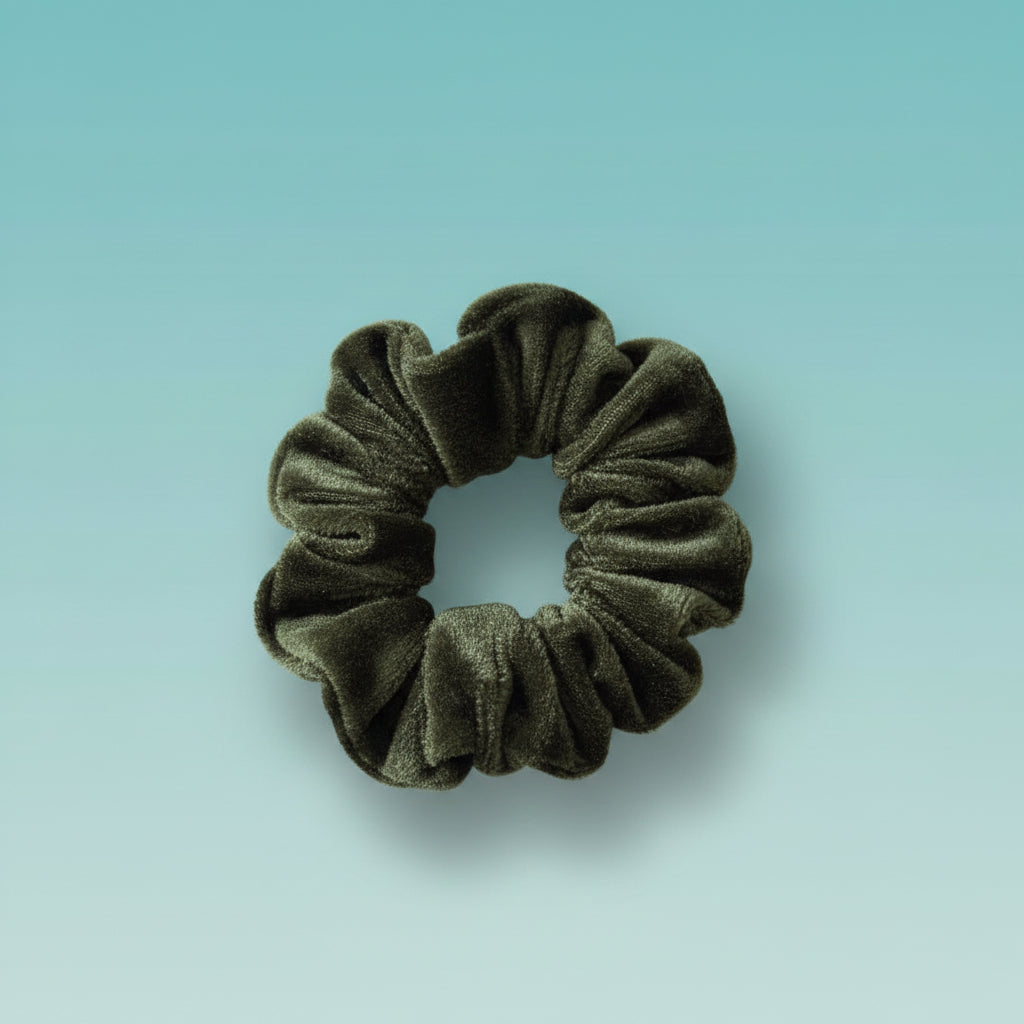 Velvet Scrunchies Set of 2 by Gift Hub Mart