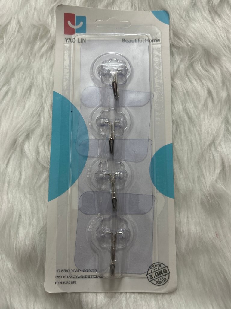 Wall Hook Set of 4 by Gift Hub Mart