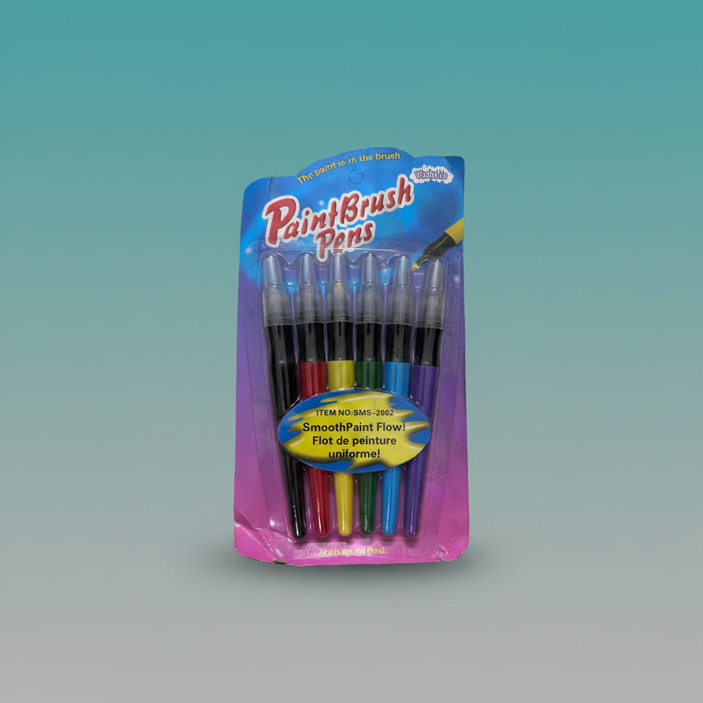 Washable Paint Brush Pens by Gift Hub Mart