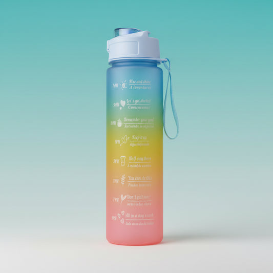 Water Bottle Shaded- 900 ml by Gift Hub Mart
