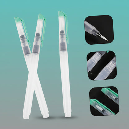 Water Brush Pen (Set of 3) by Gifthubmart