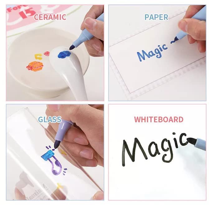 Water Floating Pen 8 Colors Set by Gifthubmart