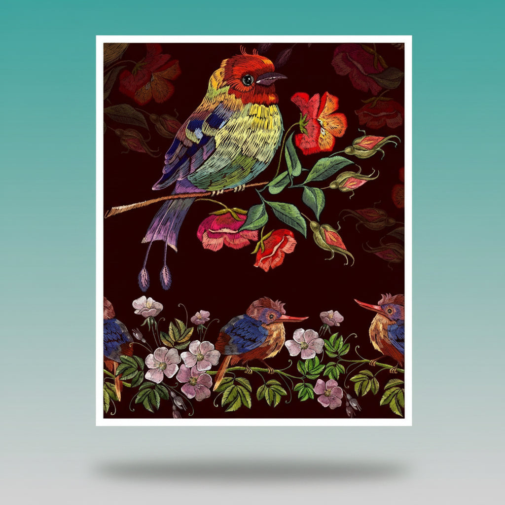 Water Transfer Sheet Kingfisher JWTS21 by Gifthubmart