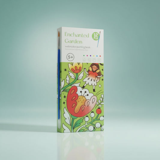 Watercolour Painting Book 12 Leafs 5+ by Gift Hub Mart