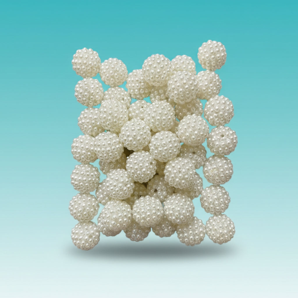 White Moti by Gift Hub Mart