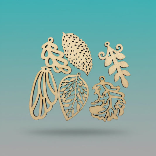 Wooden Craft Leaf by Gifthubmart