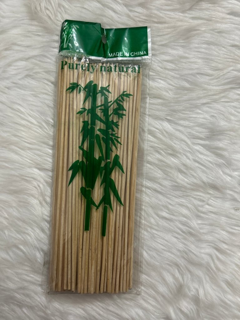 Wooden Skewers Small Pointed by Gifthubmart