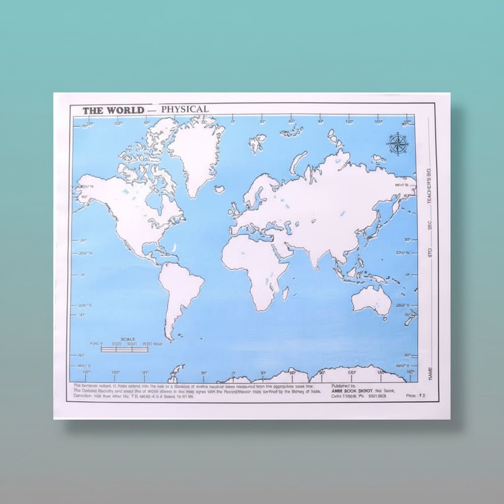 World Political Map by Gifthubmart