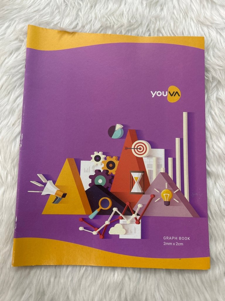 Youva Graph Book, 32 Pgs, 22 x 28 cms by Gift Hub Mart