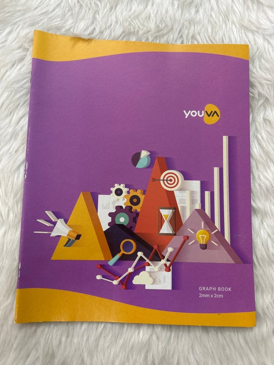 Youva Graph Book, 32 Pgs, 22 x 28 cms by Gift Hub Mart