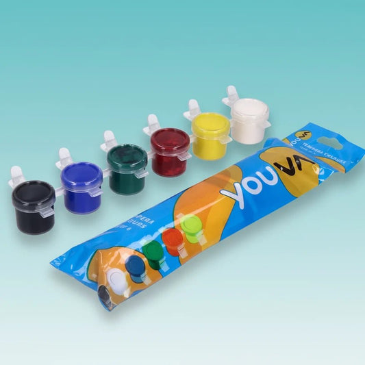 Youva Tempera Colours 6 by Gifthubmart