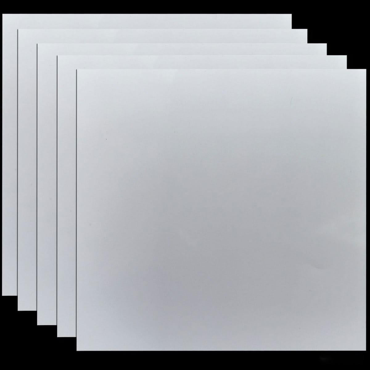Yupo 6X6 Alcohol Sheet White 5 Pcs U6AW00 by Gifthubmart