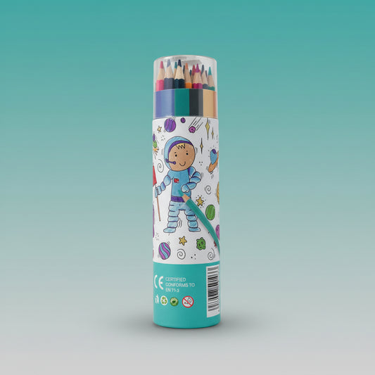 Zele Kids Colour Pencil 24 Sets by Gift Hub Mart