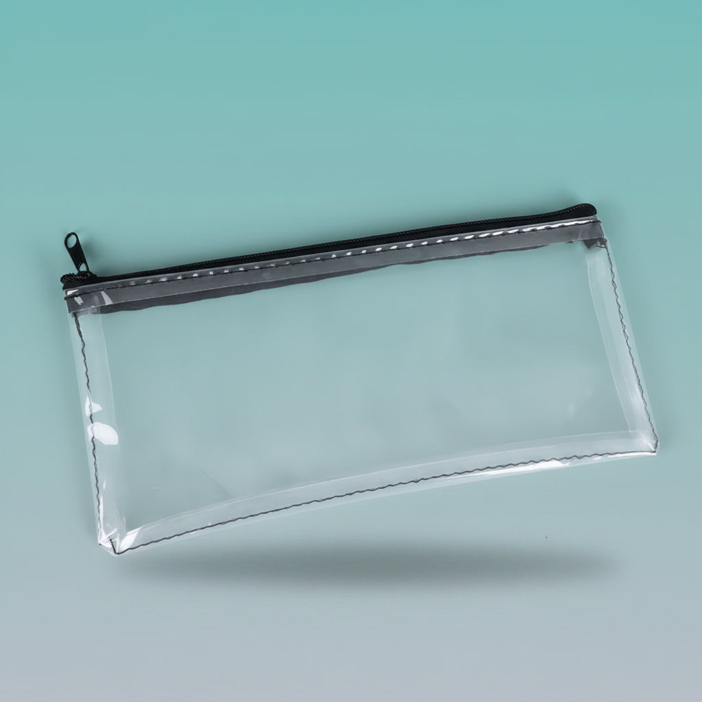 Zipper Pouch Trasnparent PVC by Gifthubmart