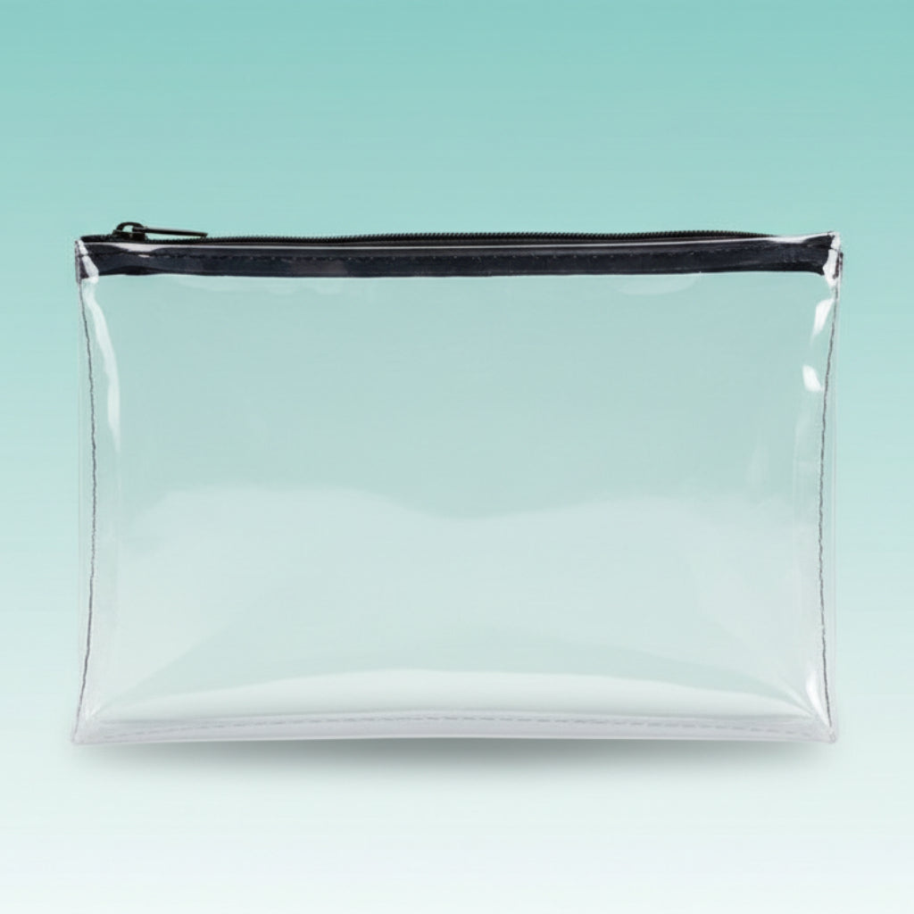 Zipper Pouch Trasnparent PVC by Gifthubmart