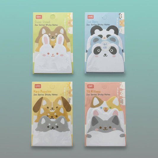 Zoo Series Sticky Notes by Gift Hub Mart