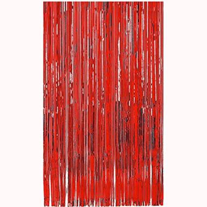 Foil Curtain - Red