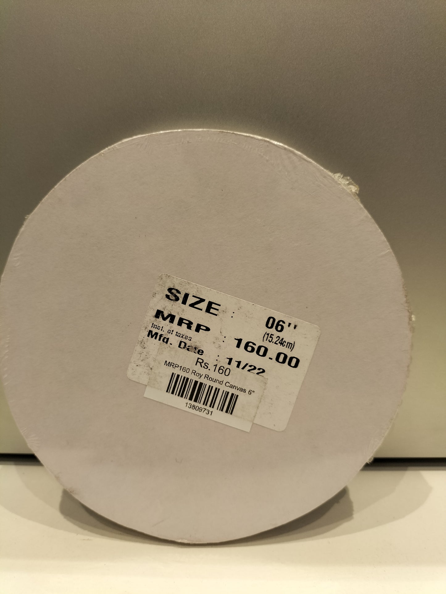 MRP160 Roy Round Canvas 6"