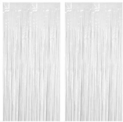 Foil Curtain - White