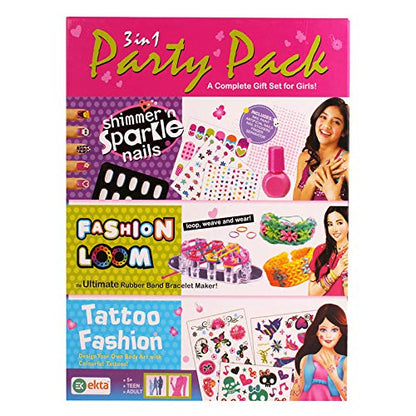 Ekta 3 in 1 Party Pack