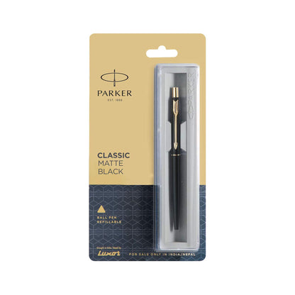 Parker Classic Matte Black GT Ball Pen