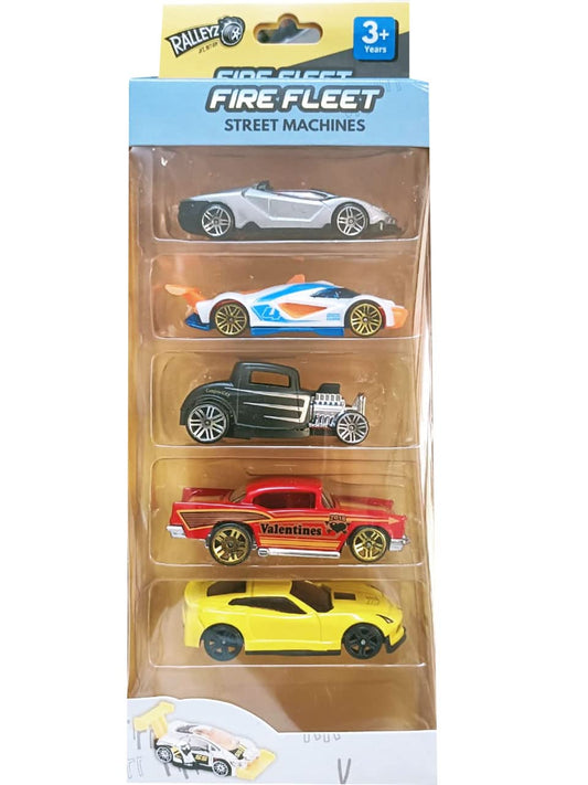 Fire Fleet Car  Pack of 5