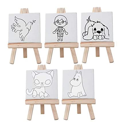 Pre Printed Canvas Easel