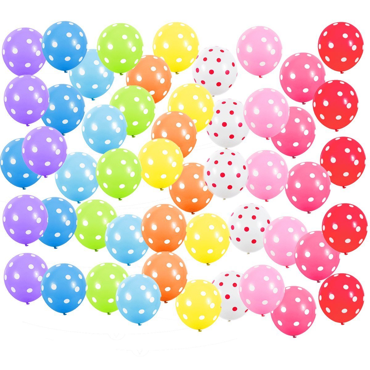 Balloon Polka Dotted - Multi colour