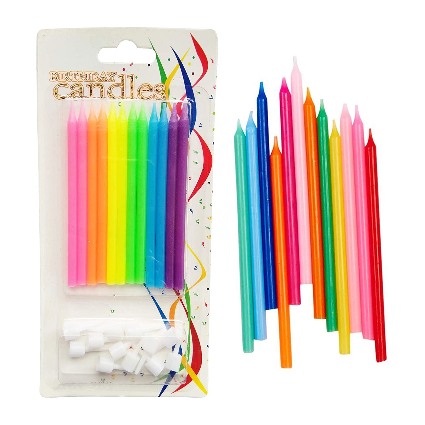 Rainbow Candle (Set of 12)