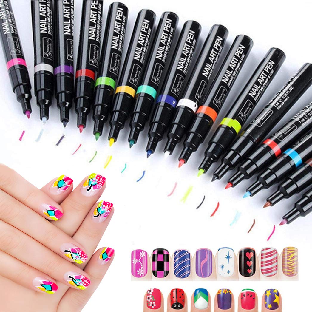 Nail Pen 8 Colours