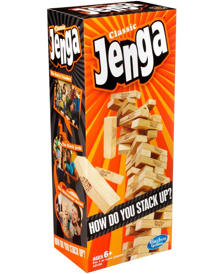 Hasbro Classic Jenga (The Party Crasher)