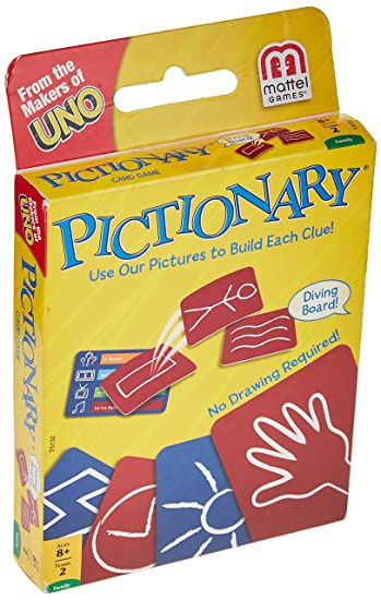 Mattel Pictionary Card Game