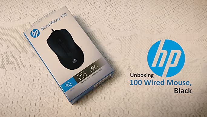 HP 100 Wired Mouse