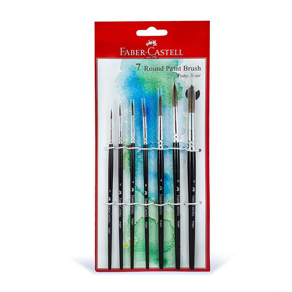 Assorted Paint Brushes (Set of 7)