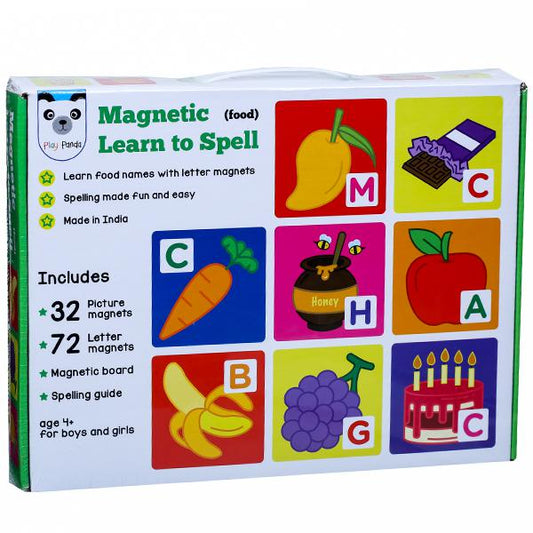 Play Panda Magnetic Learn To Spell (Food)