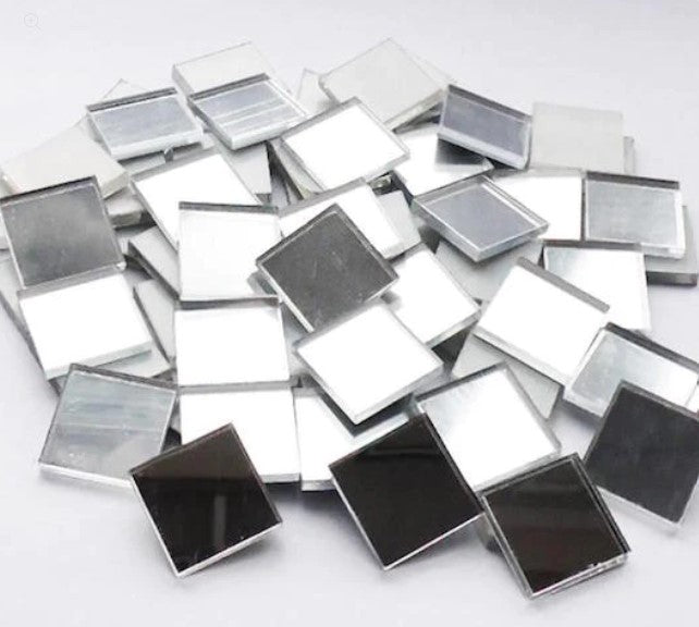 Mirror Tiles Square 1.5cm