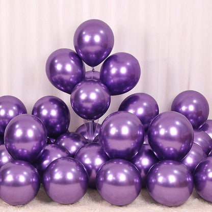 Balloon Metallic Purple by Gifthubmart