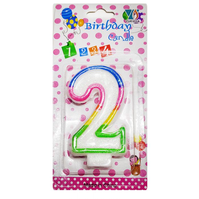 Birthday Number Candle 2