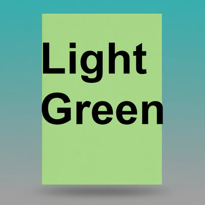 Chart Paper Thick (Light Green) by Gifthubmart