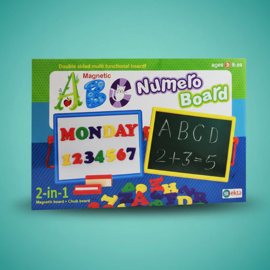 Ekta Magnetic 2 in 1 Numero Board Game 3+ by Gifthubmart