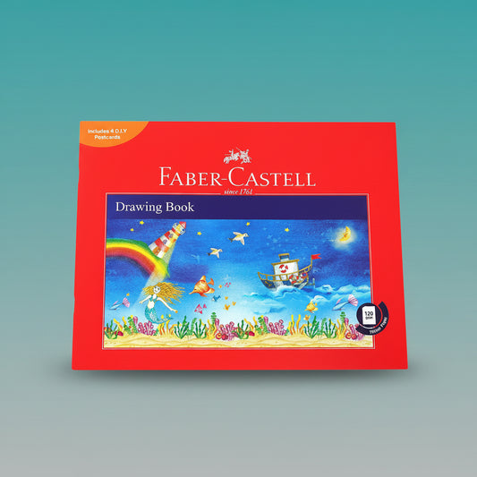 Faber Castell Drawing Book 29.5x21 cm by Gifthubmart