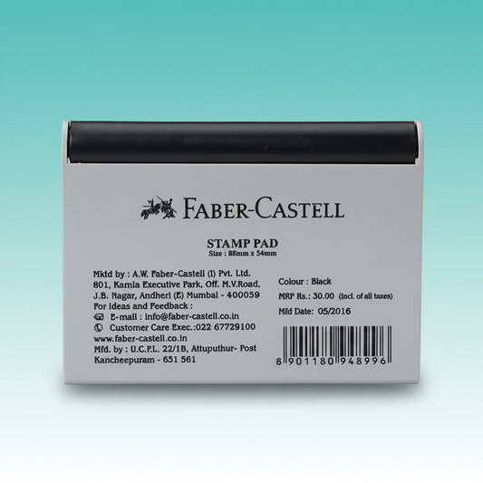 Faber Castell Stamp Pad Small (Black) by Gifthubmart