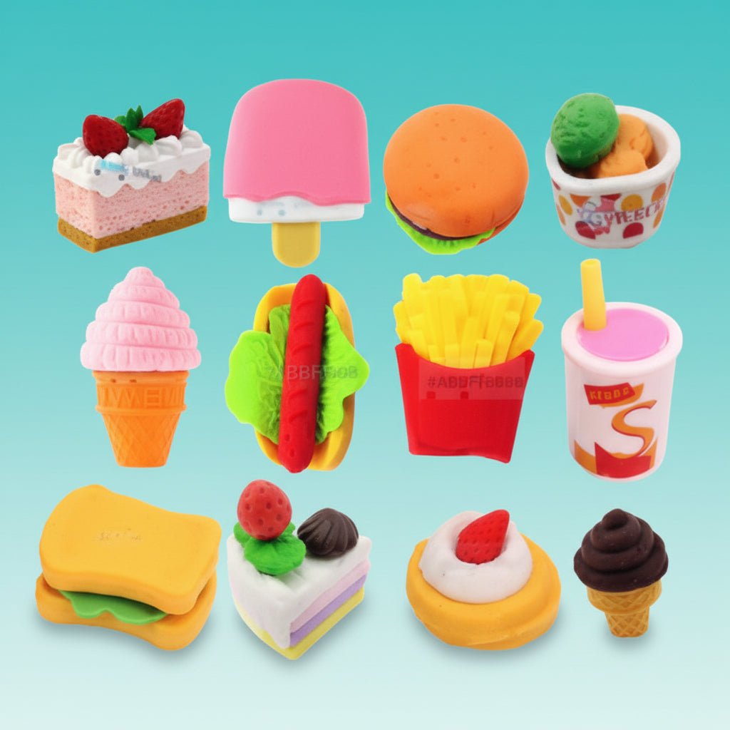 Fancy Eraser Fast Food by Gifthubmart