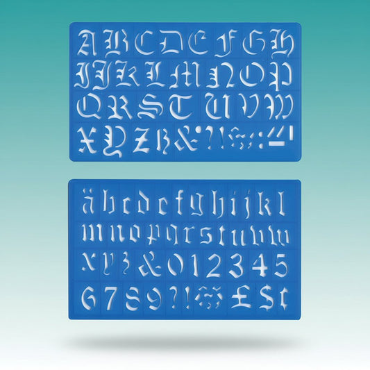 Fancy Stencil (Set of 4) by Gifthubmart
